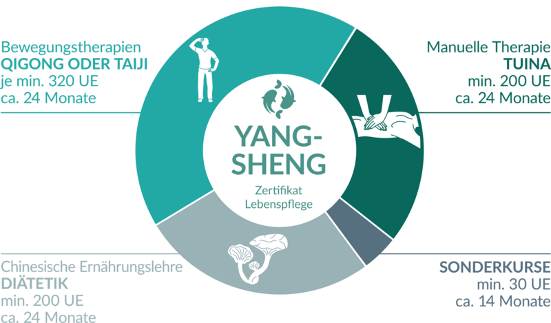 Yangsheng Zertifikat Lebenspflege
